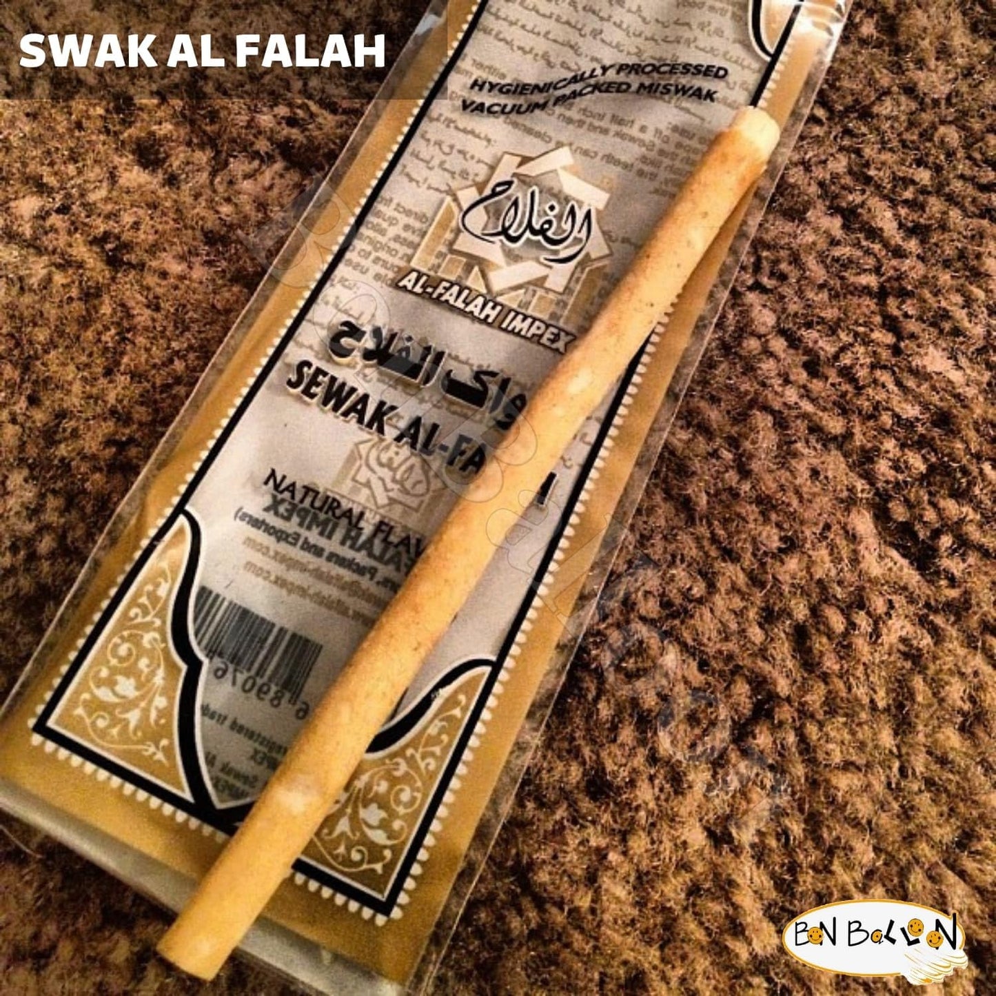 100% Organic Miswaks with and without wrapper