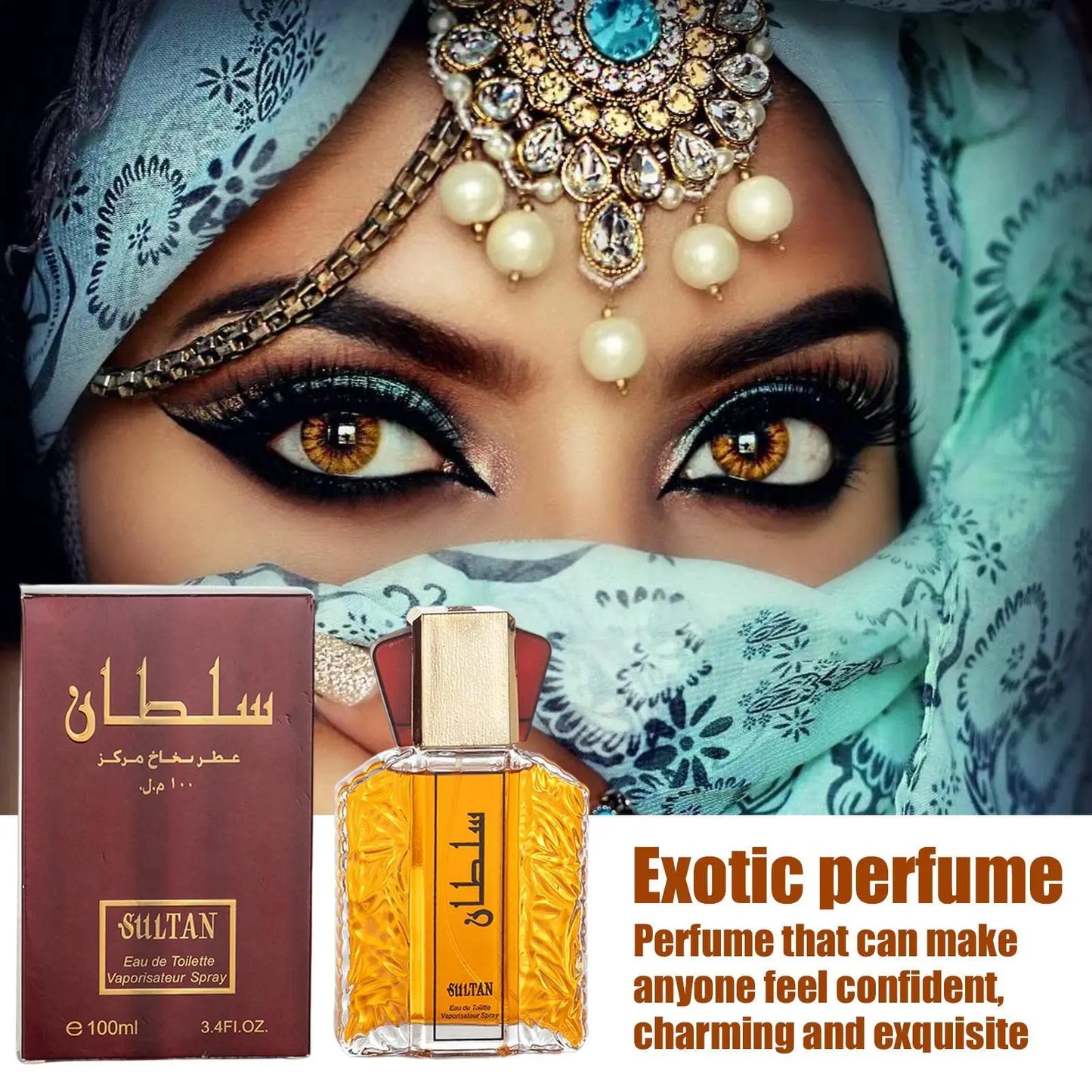 Original Perfume Oil Deodorant Saudi Arabia Dubai Muslim for men and women Long-Lasting Cologne Unisex Charm 100ML